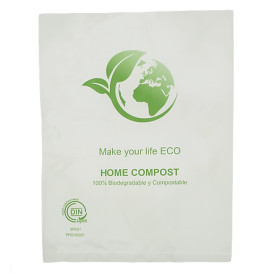 Plastic Bag Bio Home Compost 35x48cm 17,5µm (100 Units)