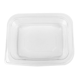 Plastic Deli Container PET Tamper-Evident 600ml 18x14x4cm (390 Units)