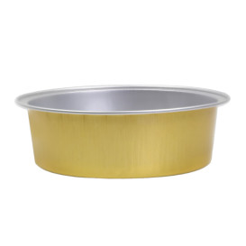 Foil Pan Round Shape 140ml (996 Uds)