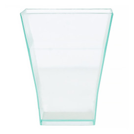 Plastic Tasting Cup PS "Bouquet" Water Green 4,5x5,5cm (24 Units) 