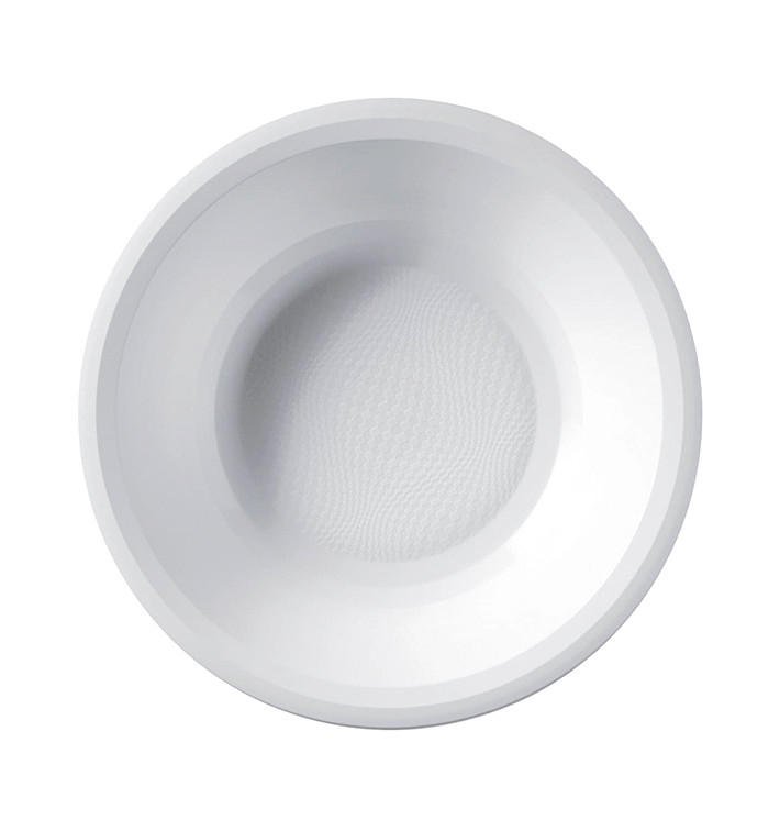 Plastic Plate Deep White "Round" PP Ø19,5 cm (600 Units)