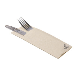 Cutlery Pocket Fold Napkin de Papel Eco 32x40cm (1200 units)