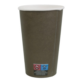 Paper Cup Brown 16Oz/480ml Ø9,0cm (1.000 Units)