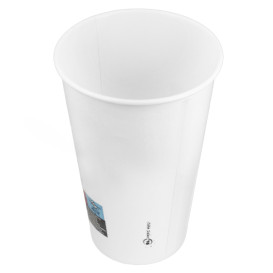 Paper Cup 20 Oz/600ml White Ø9,4cm (320 Units)