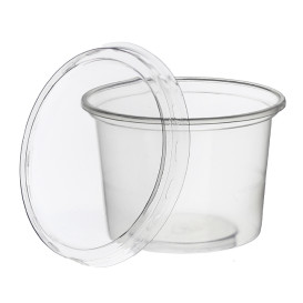 Lid PET Transparent for Cup Sauce Ø7,5cm (50 Units)