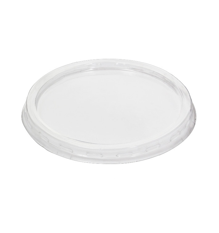 Plastic Lid PET Transparent for Cup Sauces Ø7,0cm (1000 Units)