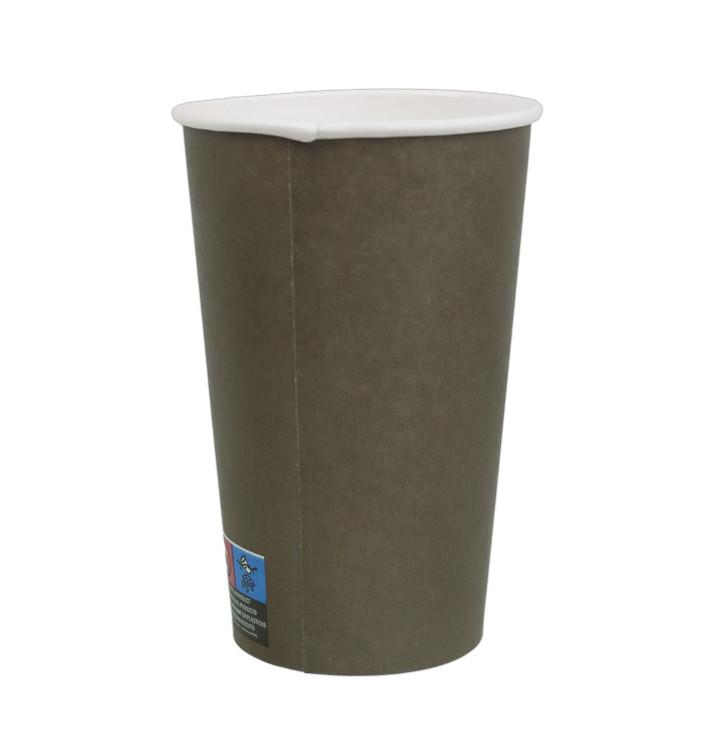 Paper Cup Brown 16Oz/480ml Ø9,0cm (1.000 Units)