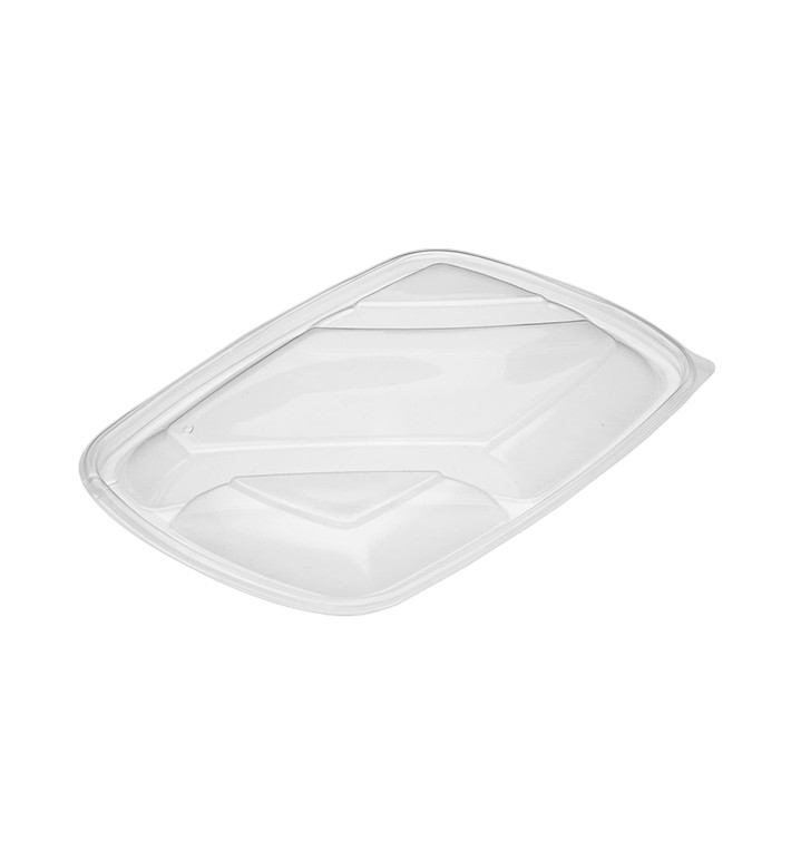 Plastic Lid for Deli Container PP Rectangular shape 3C Black 28x20cm (150 Units)