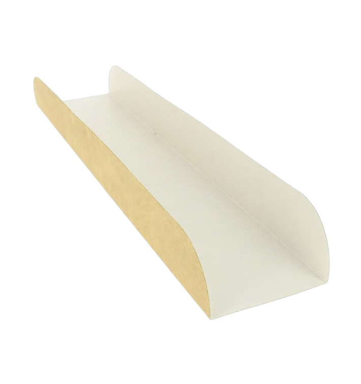 Paper Baguette Tray Kraft 30x6,1x3,2cm (1000 Units)