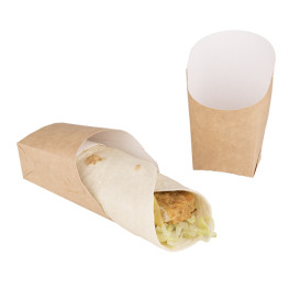 Paper Wrap Food Container Kraft 60x50x12cm (600 Units)