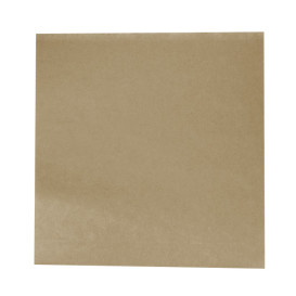 Paper Food Bag Grease-Proof Opened L Shape 12x12,2cm Natural (6000 Units)