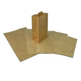 Paper Bag without Handle Kraft Brown 15+9x28cm (25 Units) 