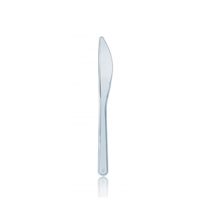 Plastic Knife Premium Clear 18,5 cm 