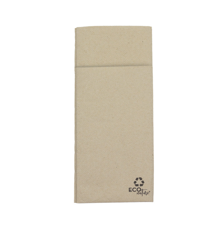 Cutlery Pocket Fold Napkin de Papel Eco 32x40cm (1.200 units)