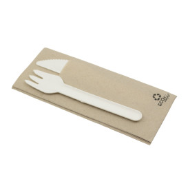 Cutlery Pocket Fold Napkin de Papel Eco 32x40cm (1.200 units)