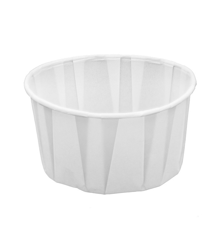 Pleated Paper Souffle Cup 165ml (250 Units)  