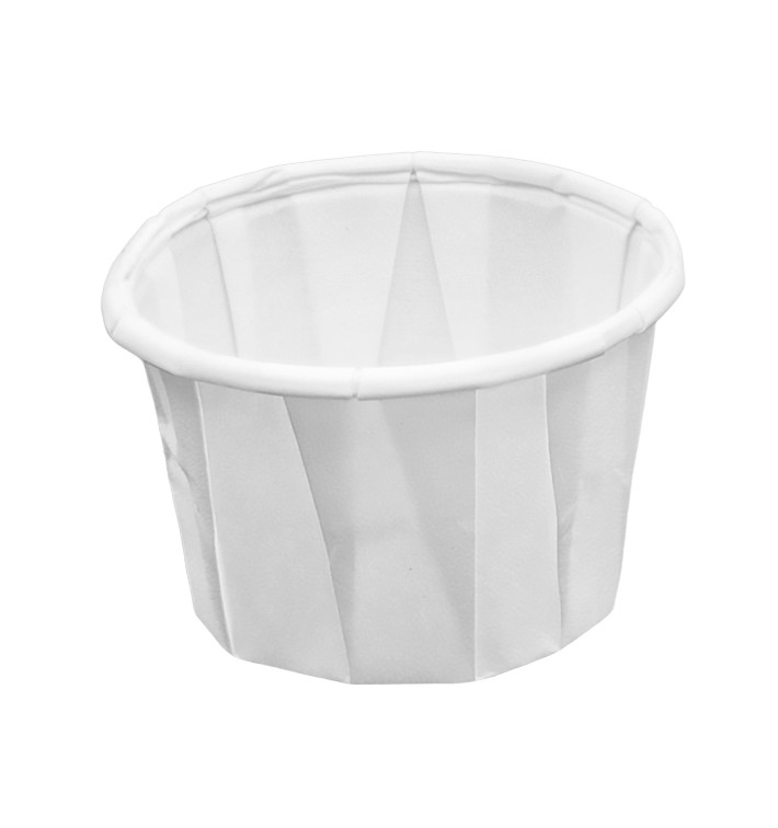 Pleated Paper Souffle Cup 30ml (250 Units)  