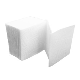 Paper Napkins Tissue 2 Layer V-Fold White 11x21cm (6.000 Units)