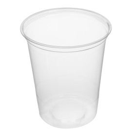 Tub Deli Container PLA Clear Compostable 940ml (50 Units) 