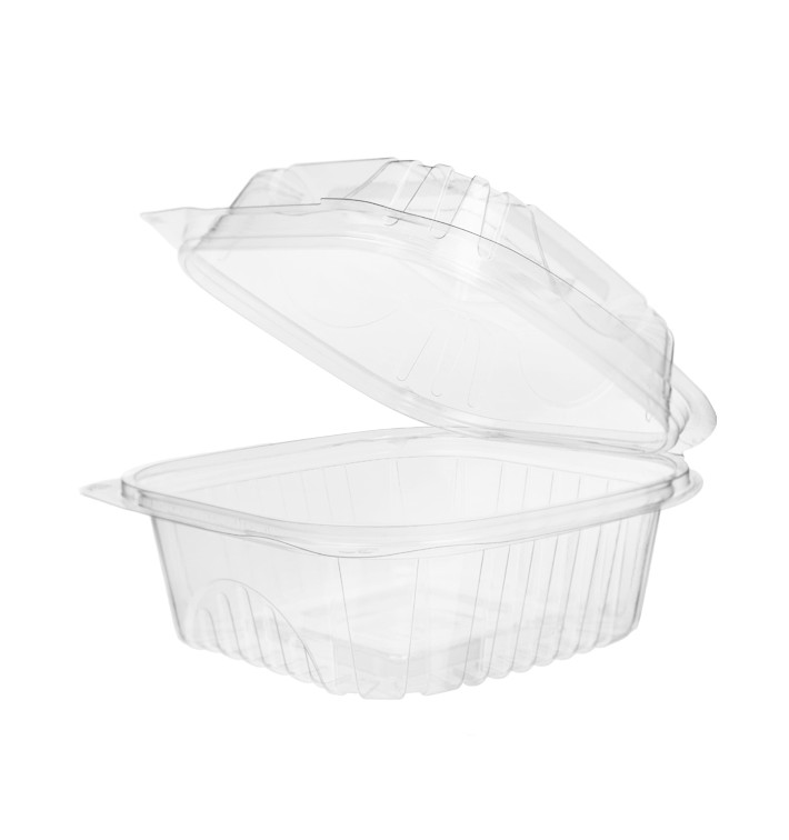 Clamshell Deli Container PLA 15,0x15,0x7,5cm (80 Units) 