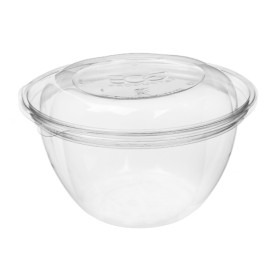 Salad Bowl with Lid PLA 530ml (50 Units) 