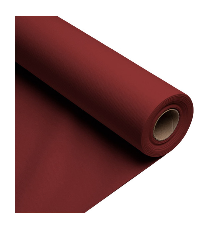 Airlaid Tablecloth Roll Burgundy 1,2x25m (6 Units)