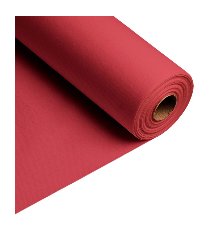 Airlaid Table Runner Red 0,4x48m P30cm (6 Units)