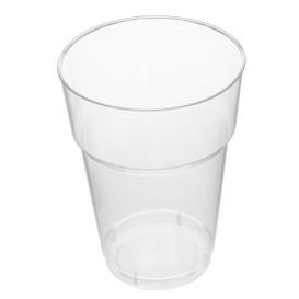 Plastic Pint Glass PS Clear Crystal 200 ml (1.000 Units)