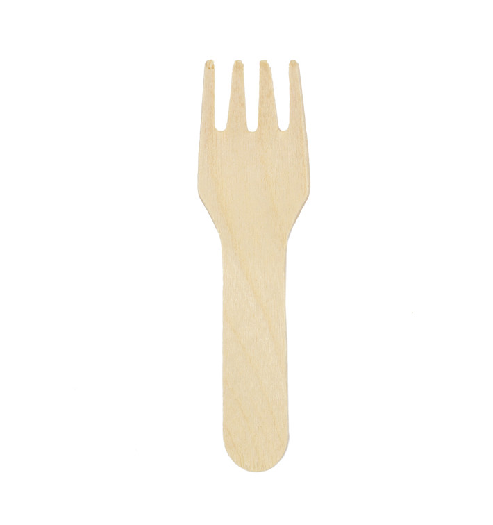 Wooden Mini Fork 7,5cm (100 Units) 