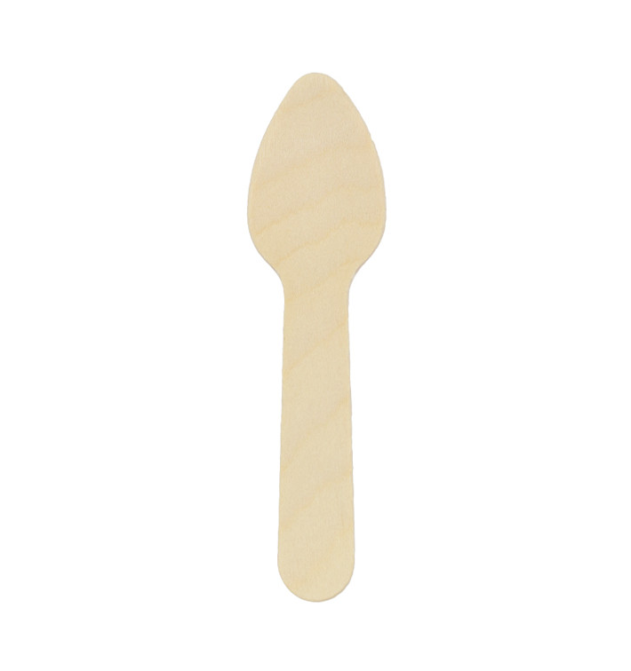 Wooden Mini Spoon 7,5cm (100 Units) 