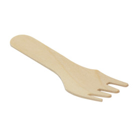 Wooden Mini Fork 7,5cm (100 Units) 