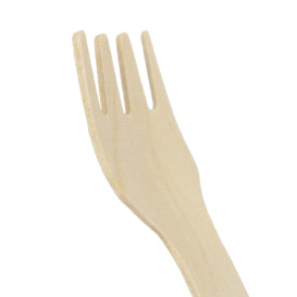 Wooden Mini Fork 7,5cm (100 Units) 