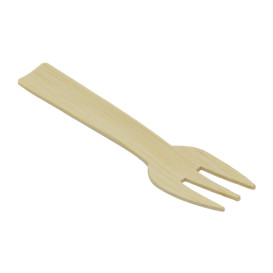 Bamboo Tasting Mini Fork 7,5cm (1.200 Units)