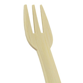 Bamboo Tasting Mini Fork 7,5cm (1.200 Units)