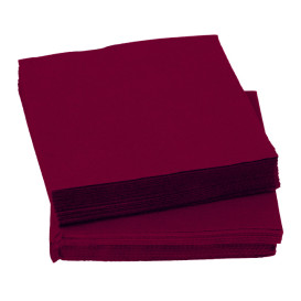 Paper Napkin Micropoint Burgundy 20x20cm 2C (2.400 Units)