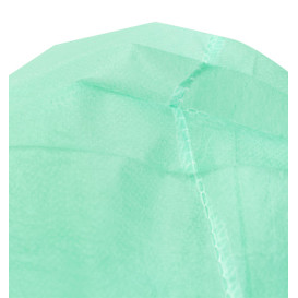 Disposable Lab Coat TST PP Tie Belt Back Closure Green XL 20gr (10 Units) 