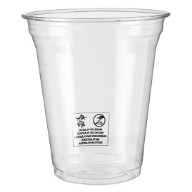 Cornstarch Cup PLA Bio Clear 450ml Ø9,5cm (75 Units)  