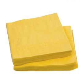 Paper Napkin Yellow 20x20cm (6.000 Units)