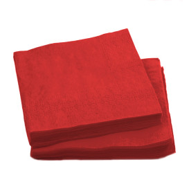 Paper Napkin Red 20x20cm (6.000 Units)