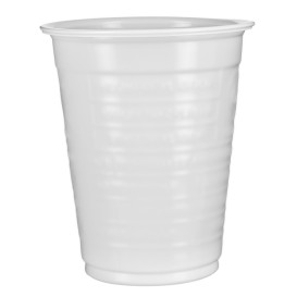 Plastic Cup PS White 200ml Ø7,0cm (100 Units)  