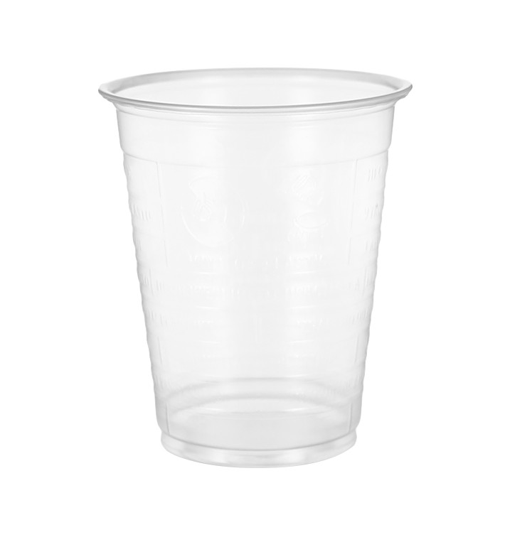 Plastic Cup PP Clear 200ml Ø7,0cm (100 Units)  