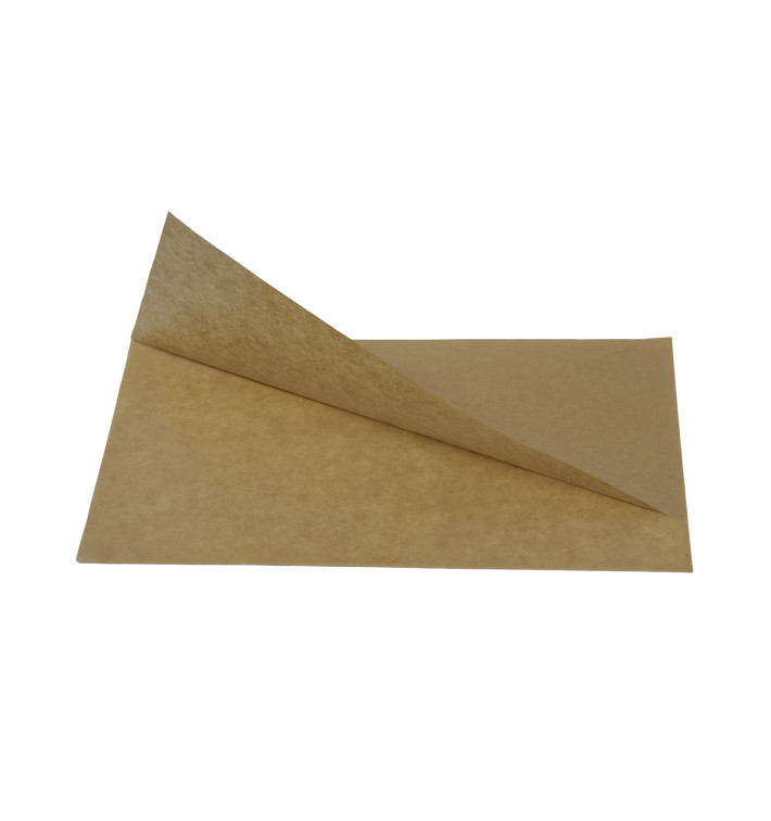 Paper Deli Wrap Grease-Proof Natural 25x13/10cm (100 Units)  