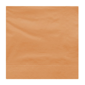 Paper Napkin Edging Salmon 40x40cm (1.200 Units)