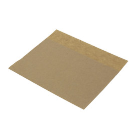 Paper Bag Grease-Proof Opened 15x13/10cm Natural (6000 Units)