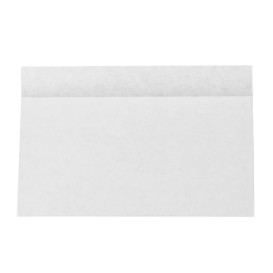 Paper Bag Grease-Proof Opened 20x13/10cm White (100 Units)