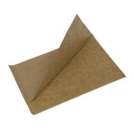 Paper Bag Grease-Proof Opened 20x13/10cm Natural (5000 Units)