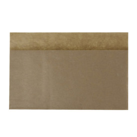 Paper Bag Grease-Proof Opened 20x13/10cm Natural (5000 Units)