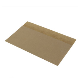 Paper Bag Grease-Proof Opened 20x13/10cm Natural (5000 Units)