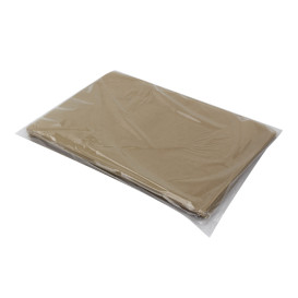 Paper Bag Grease-Proof Opened 20x13/10cm Natural (5000 Units)