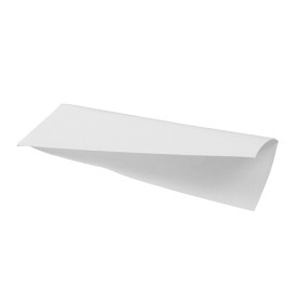 Paper Bag Grease-Proof Opened 22x7,6cm White (100 Units)